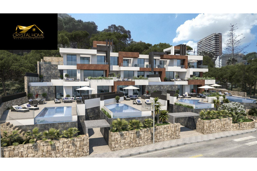 Alicante, Benidorm, Luksusowy apartament w pierwszej linii plaży